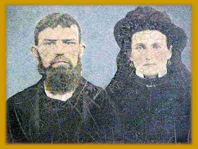 Isaiah and Hannah Wilson ..cracks in picture are made by age